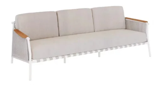LG61-05 Aluminum Outdoor Three-Seater Sofa