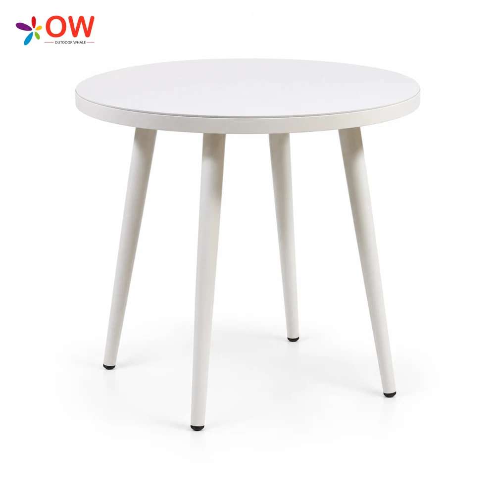 LG614 Round table with flat-laid 5 mm HPL top