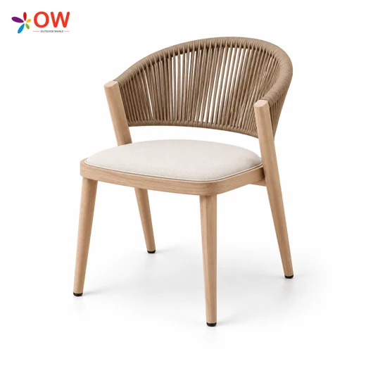LG618-1 Armless chair with mesh-upholstered seat cushion