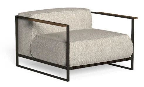 LG66-02 Aluminum Outdoor Single Sofa