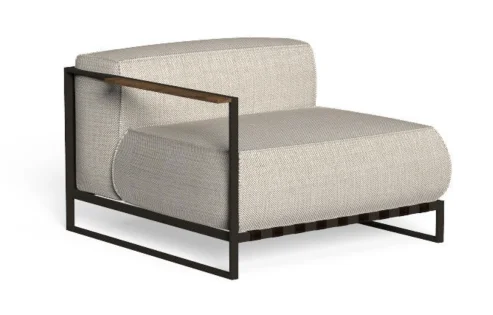 LG66-03 Aluminum Outdoor Right arm sofa