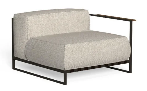 LG66-05 Aluminum Outdoor Left arm sofa
