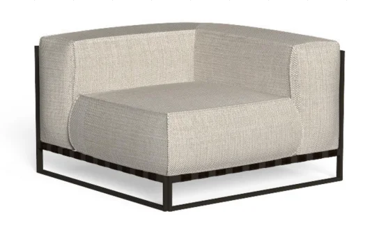 LG66-06 Aluminum Outdoor Corner sofa
