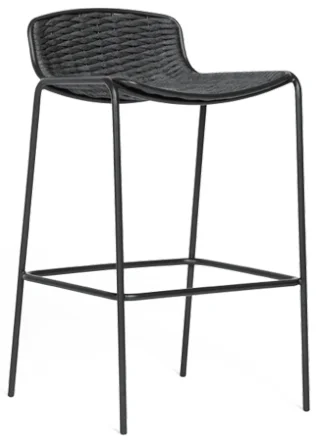 LG69-01 Rope-Woven Outdoor Bar chair