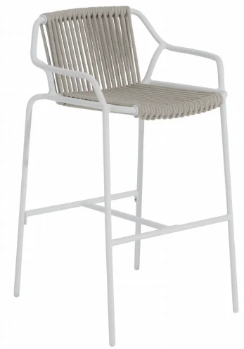 LG71-01 Rope-Woven Outdoor Bar chair