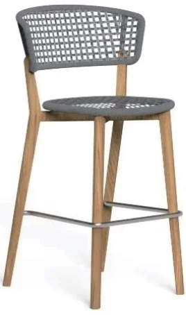 LG72-01 Rope-Woven Outdoor Bar chair
