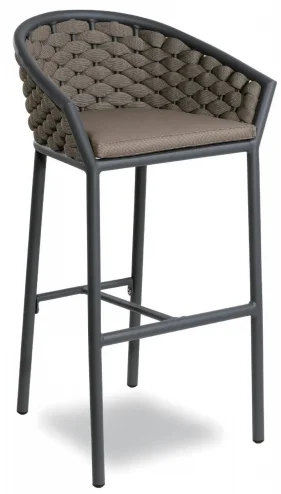 LG73-01 Rope-Woven Outdoor Bar chair
