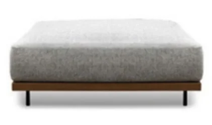 LG75-05 Teak Outdoor Footstool