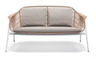 LG79-04 Rope-Woven Outdoor Two-Seater sofa