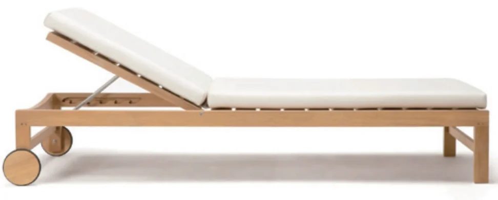 LG80-01 Teak Outdoor Lounge chair