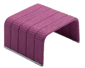 LG83-02 Rope-Woven Outdoor Tea table