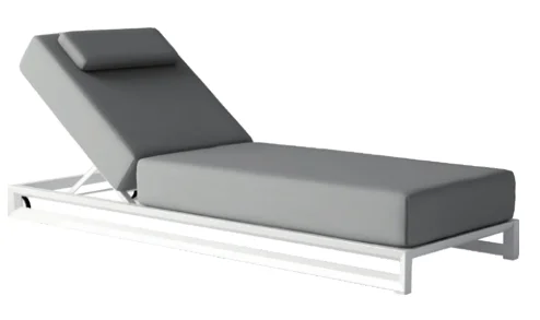 LG90-01 Aluminum Outdoor Lounge chair