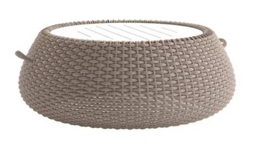 LG99-03 Rope-Woven Outdoor Tea table