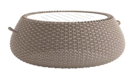 LG99-03 Rope-Woven Outdoor Tea table